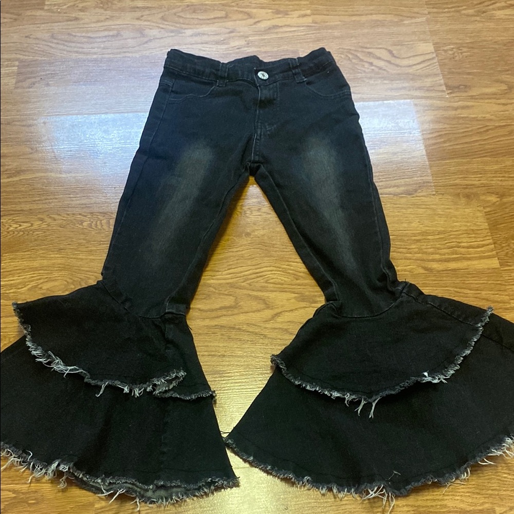 Black Flared Jeans